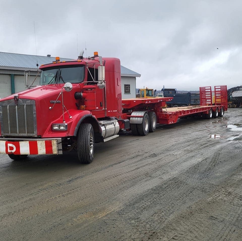 Transport de matériaux et spécialisé — A.L.O Pomerleau en Beauce