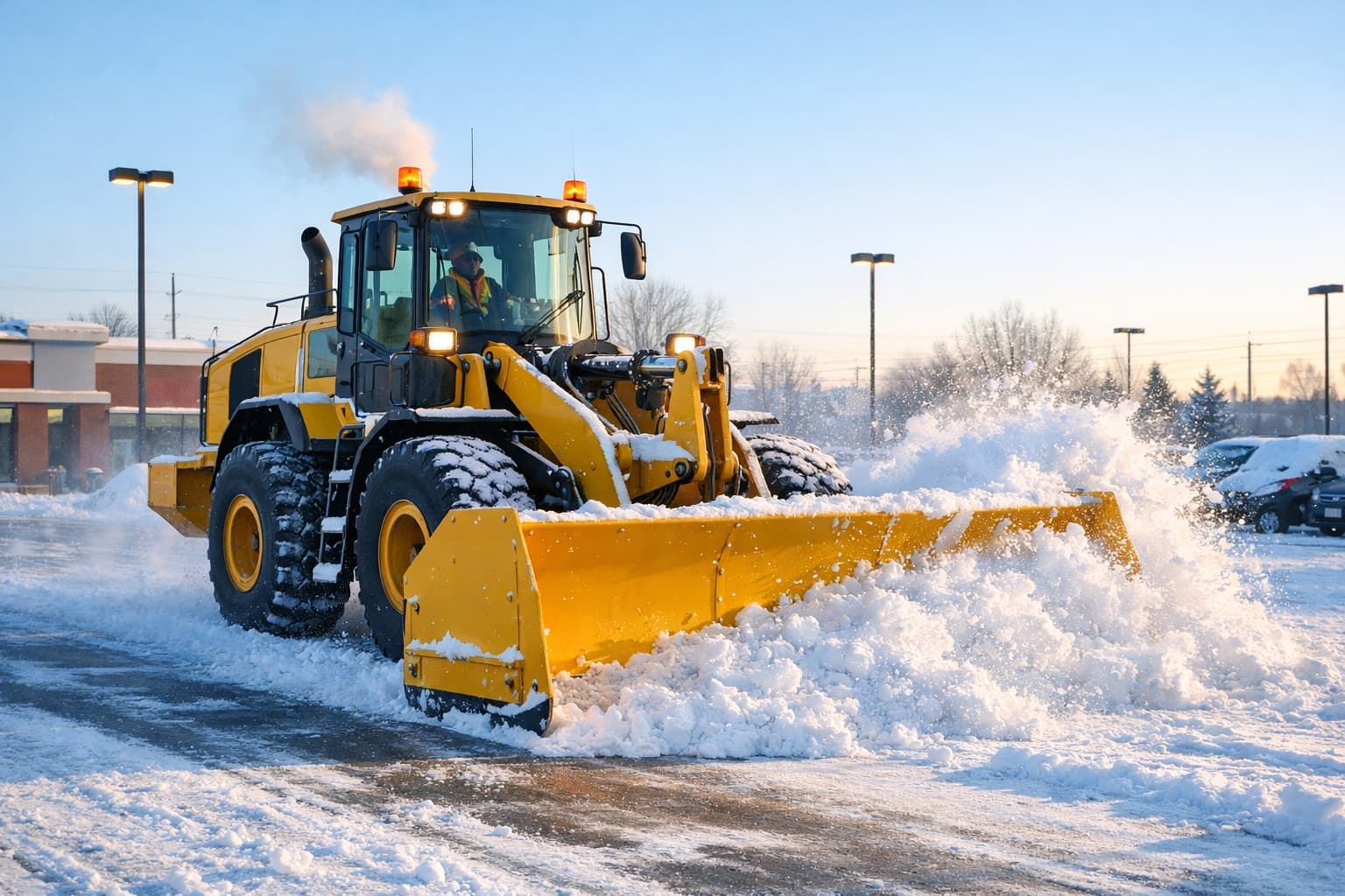 Déneigement — A.L.O Pomerleau en Beauce